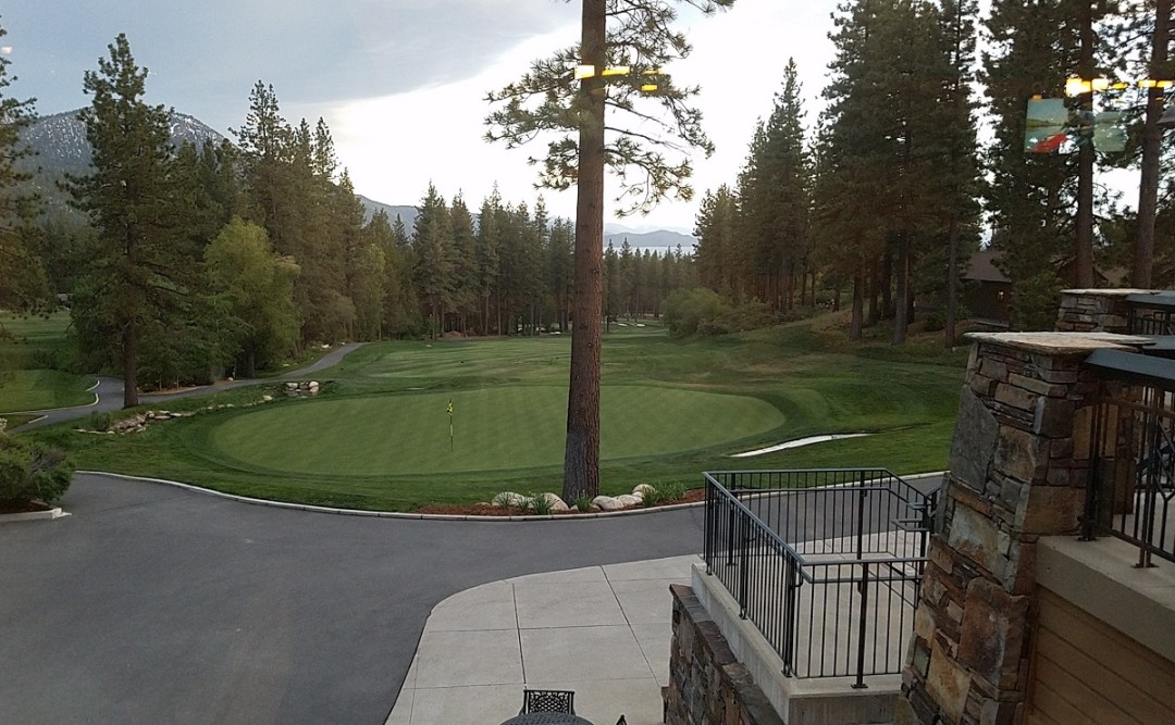 Incline Village Championship Course Hole 18 View Wisconsin Golf Trips